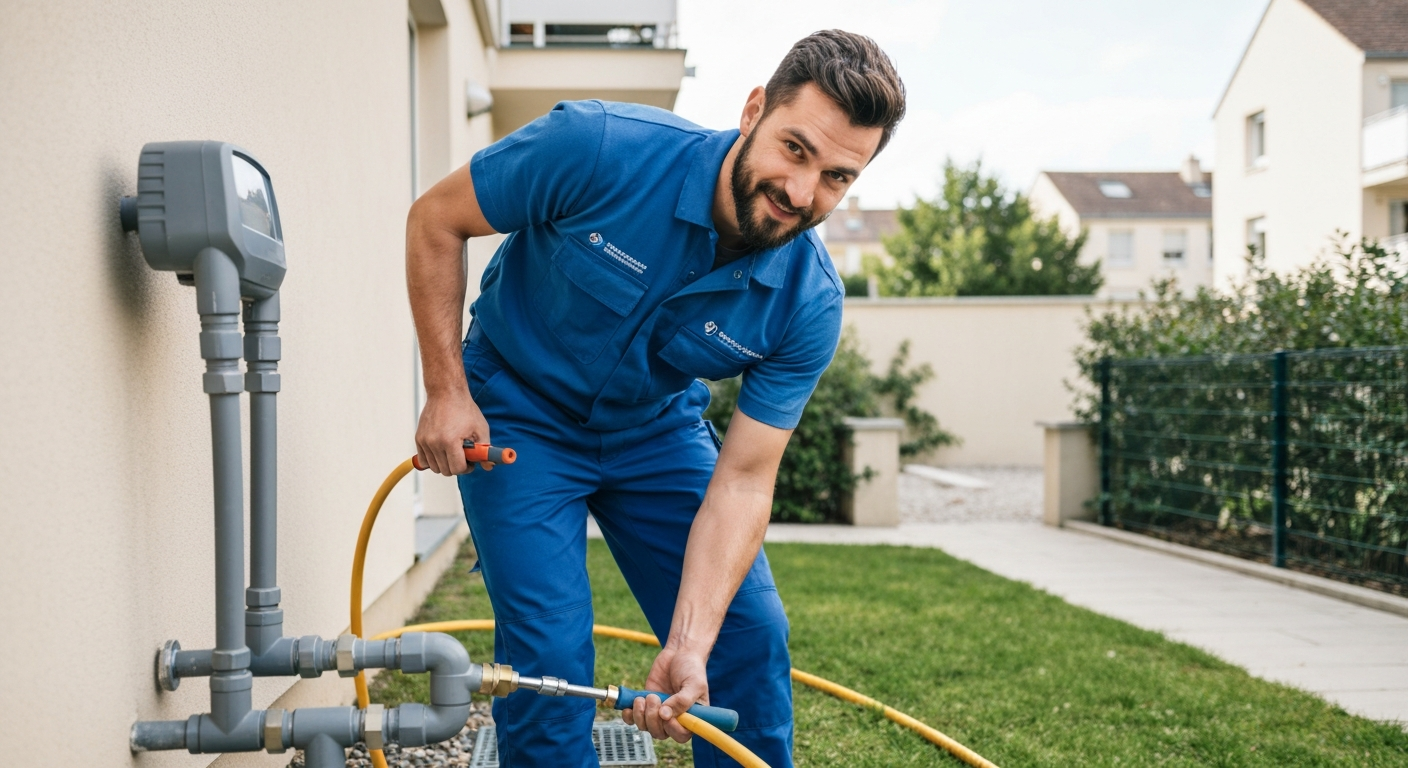 Débouchage canalisation à Éragny
