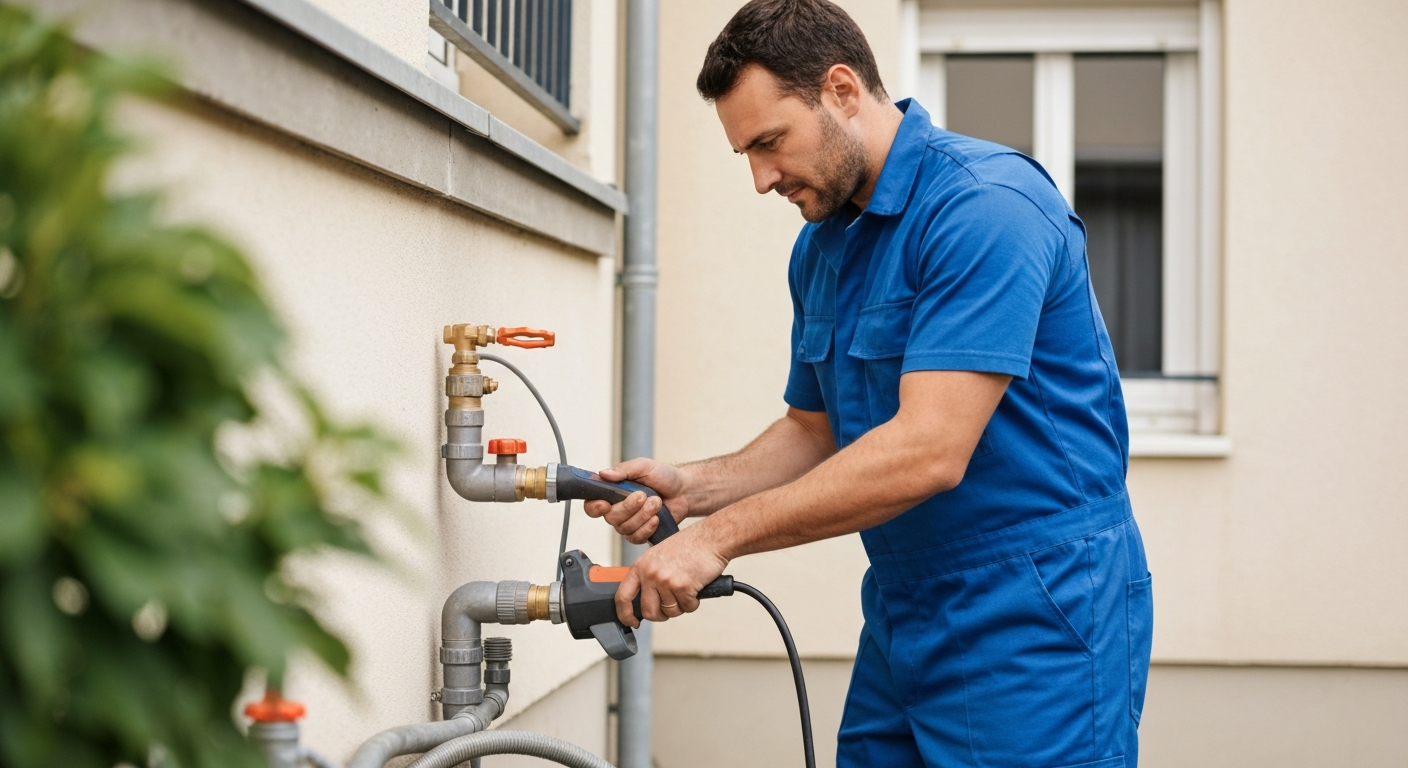 Débouchage canalisation à Rebais
