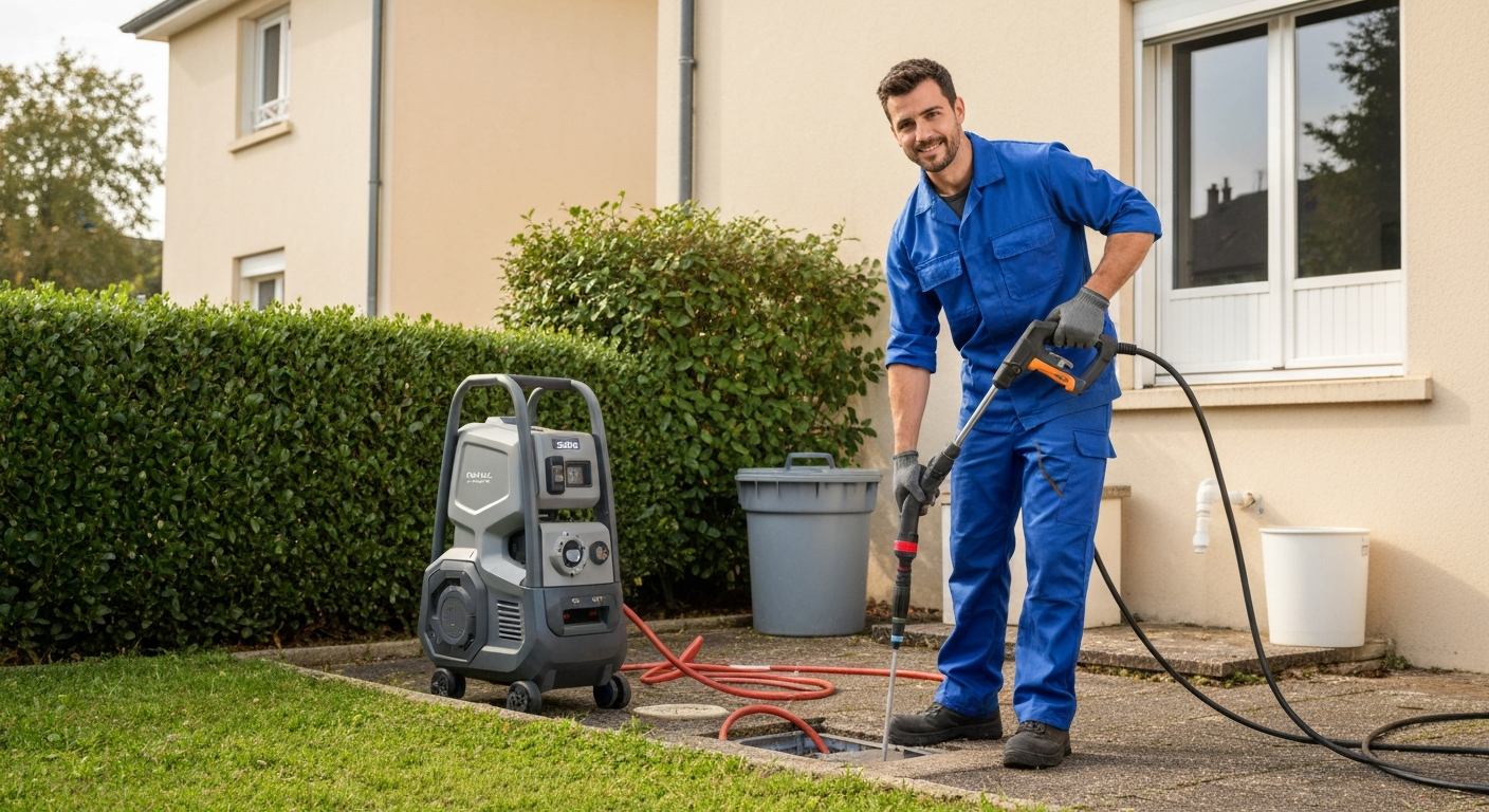 Débouchage canalisation à Vernouillet